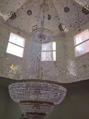 ثريا كريستال بعد التنظيف — تنظيف ثريات