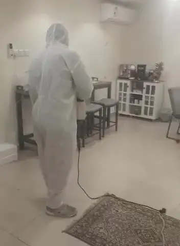تعقيم منزل كامل من الصالة إلى المطبخ